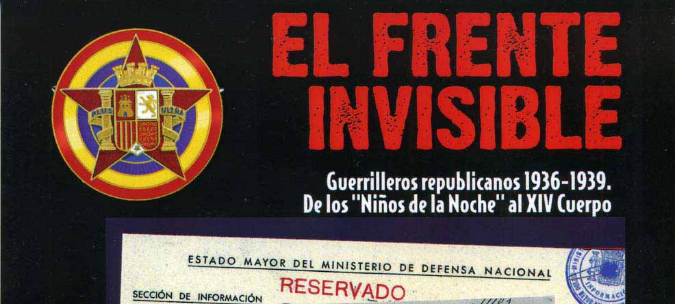 contraportada del libro El frente invisible. Guerrilleros republicanos 1936-1939