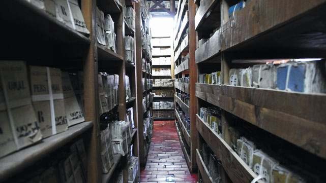 Imágen del interior del Archivo General Militar de Segovia