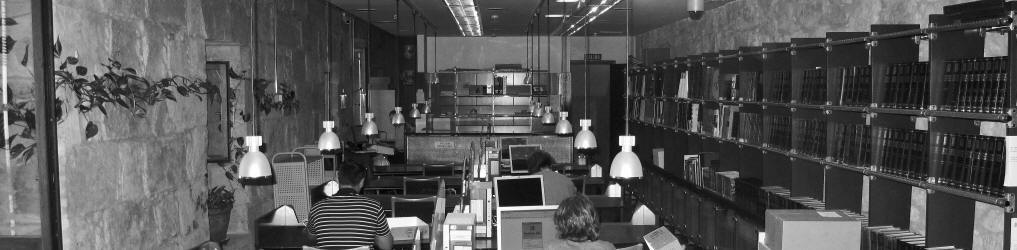 Sala de Investigadores del Centro Documental de la Memoria Histórica